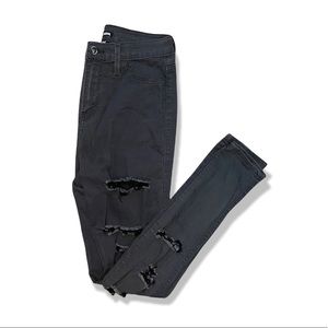 Fashion Nova Grey Ripped Jeans